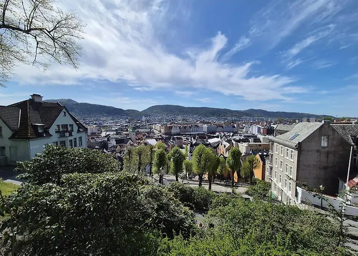 דירה 2-roms Med Spektakulaer Utsikt Og Privat Hage