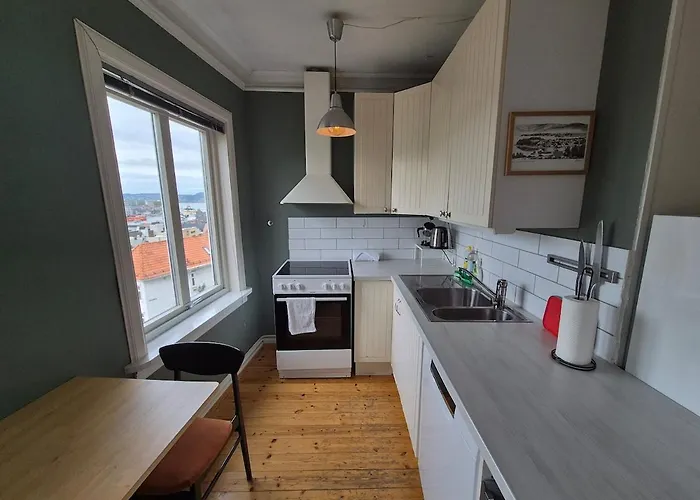 2-roms Med Spektakulaer Utsikt Og Privat Hage * ברגן