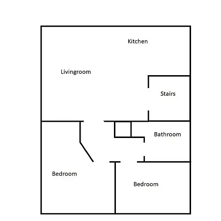 Apartman 2-roms Med Spektakulaer Utsikt Og Privat Hage *